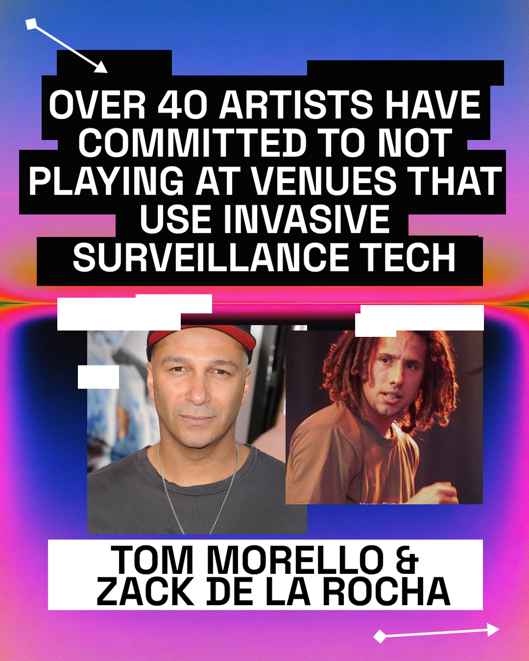 Does seeing your favorite artist oppose facial recognition at their shows feel important to you? 3w