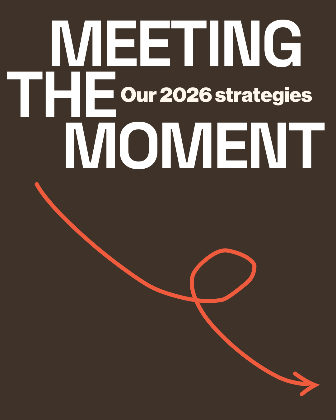 Curious how we're planning to confront techno-fascism and defend your digital rights in 2026? Here are a just a few highlights.   We’re laser focused on beating back authoritarian censorship & surveillance so that frontline organizers and mass resistance movements have the tools and spaces they need to fight back against the regime and win!  You can learn more about our strategies going into the new year on our new 2026 web page! Check it out (link in bio) ☝️