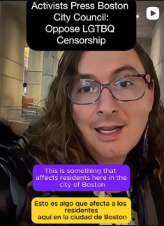 Boston really showed up today for queer + trans youth! 👏 Here’s a quick recap from our Director @thatevangreer Couldn’t participate in today’s advocacy? We’ve got you covered! You can take action against and spread the word about dangerous censorship legislation and press MA lawmakers at QueersAgainstCensorship.com (link in bio)