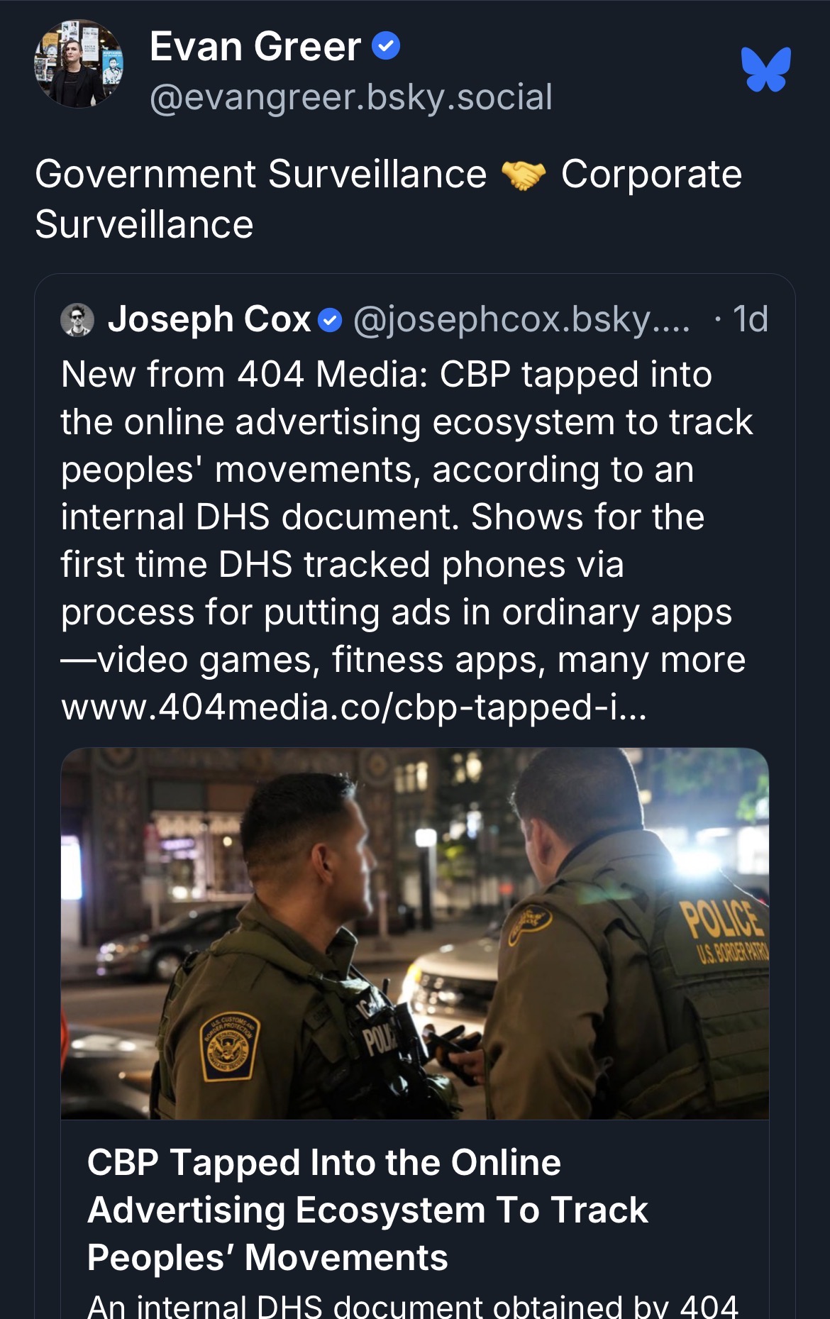 This is why it's important to push back against surveillance and data collection whereer possible. The more data companies collect, the more data can be used against you if it gets in the wrong hands.