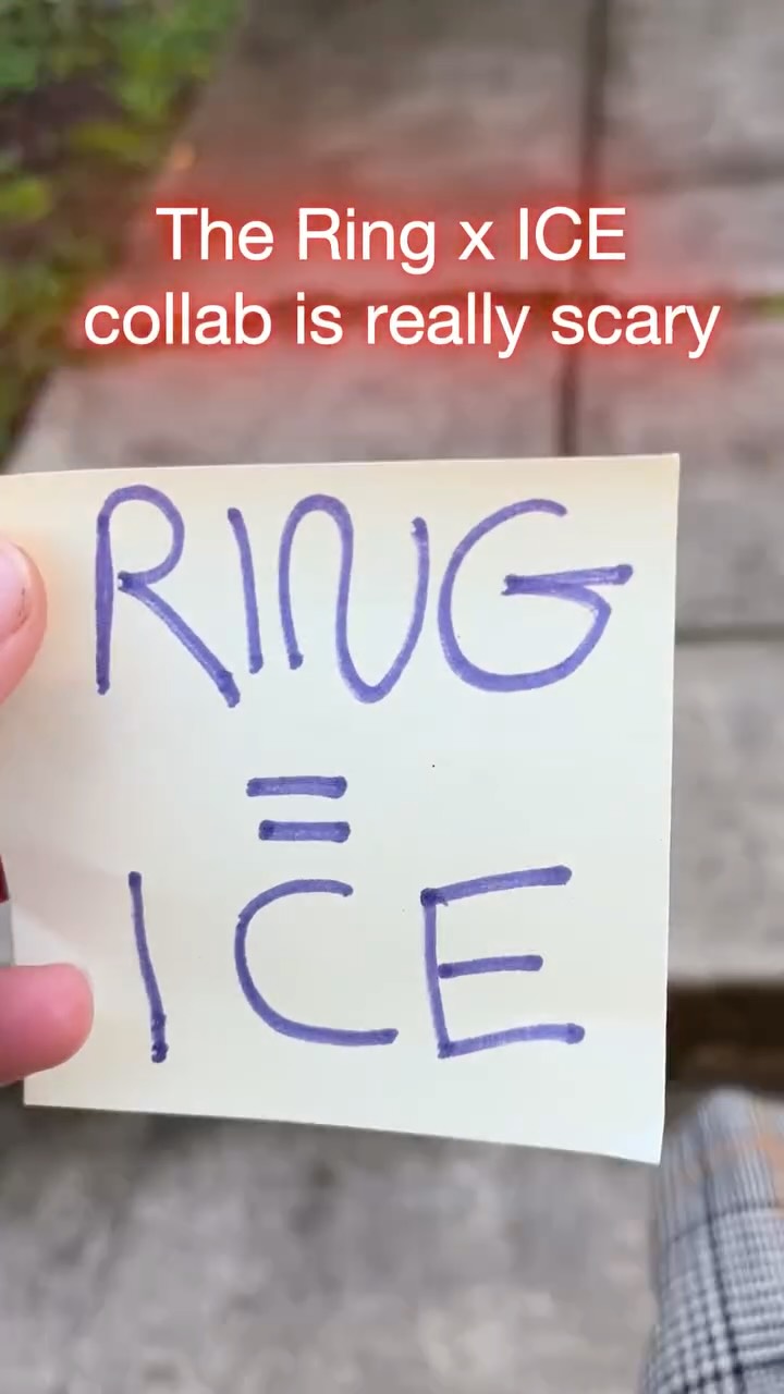 The Ring x ICE collab is really scrary