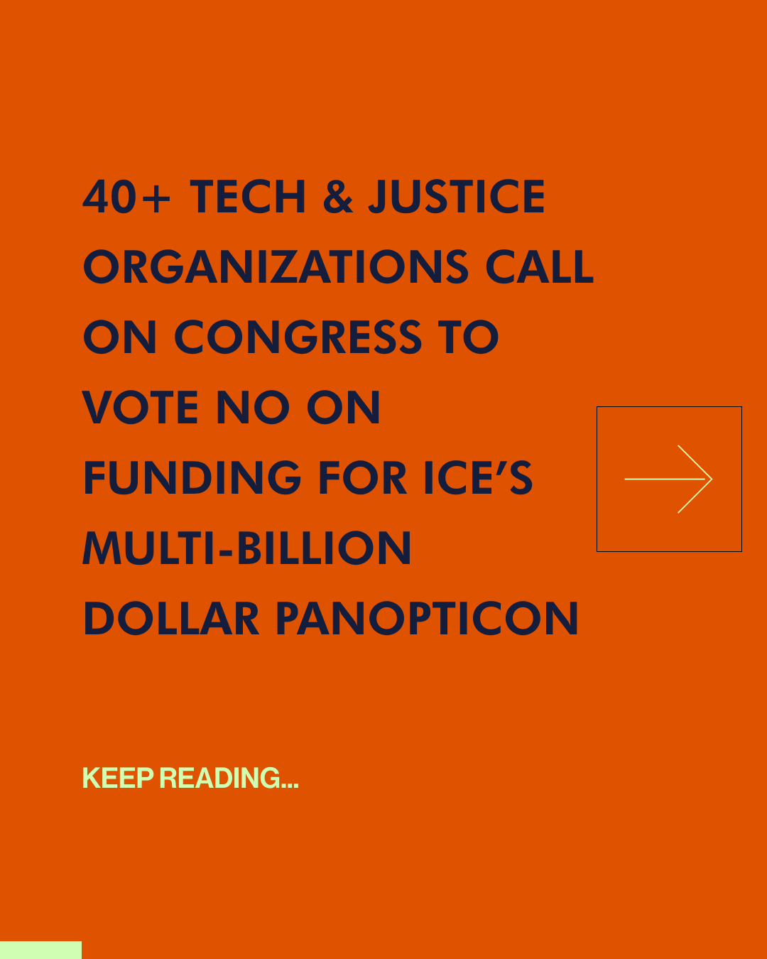 Milquetoast calls for better identification, bodycams, and training fall far short of what is required of lawmakers to meet this moment. We need a moratorium that includes automated license plate readers, access to data broker databases, spyware, drones, facial recognition, phone snooping and surveillance, and social media and internet use trackers. Read the full list of signatories at the link in our bio.