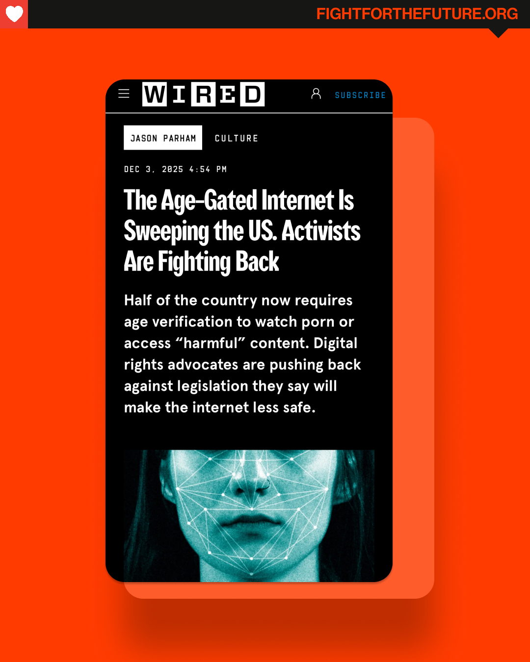 “Half of the country now requires age verification to watch porn or access “harmful” content. Digital rights advocates are pushing back against legislation they say will make the internet less safe.” Read our latest press update on age verification at the link in our bio.