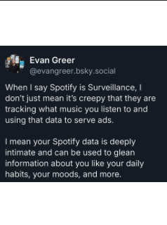 Spotify sucks- that’s why we put together a tool to clap back complete with a step by step guide on how to quit the platform and have a sustainable, ethical way to access, host and save your favorite music at the link in bio! 🎶🎵