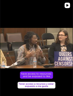 We're fighting to keep online resources accessible to some of the most vulnerable while lawmakers are hell-bent on wiping queer and trans people off the internet via Trojan Horse "kids safety" bills like KOSA. This Boston LGTBQ community of activists, parents, leaders and allies are banning together to combat them and keep life-saving information on the internet for queer and trans youth.